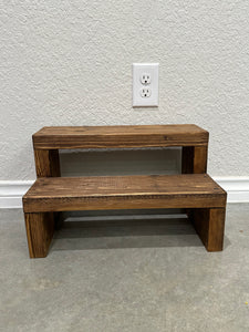 Wooden Step Stools for Adults and Kids: Heavy-Duty Design- Custom Made