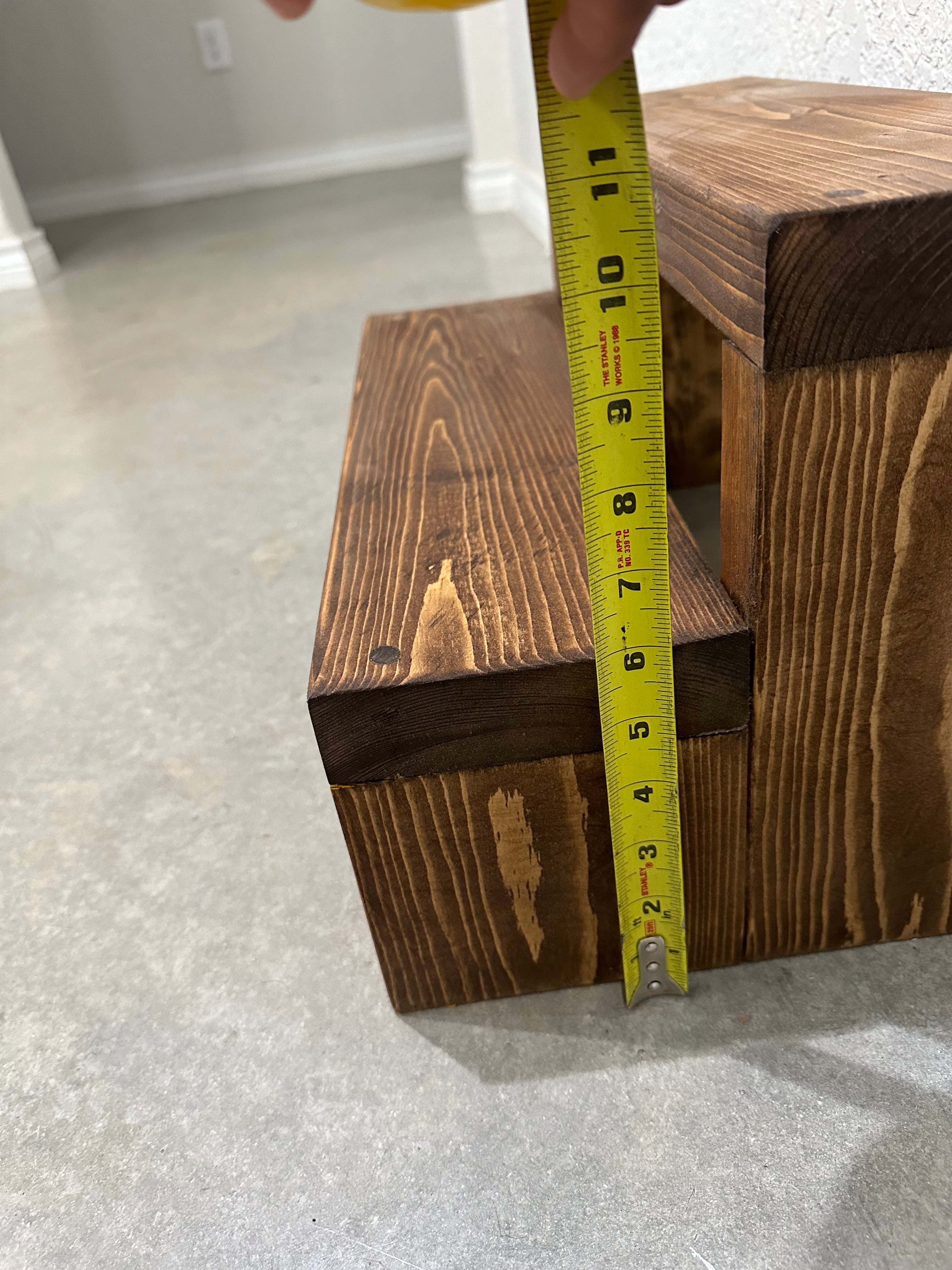 Wooden Step Stools for Adults and Kids: Heavy-Duty Design- Custom Made