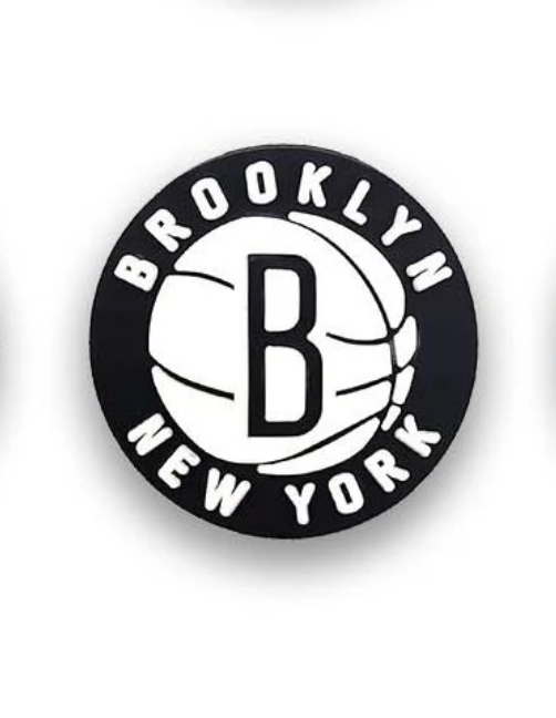 Brooklyn Nets New York -Shoe Charm